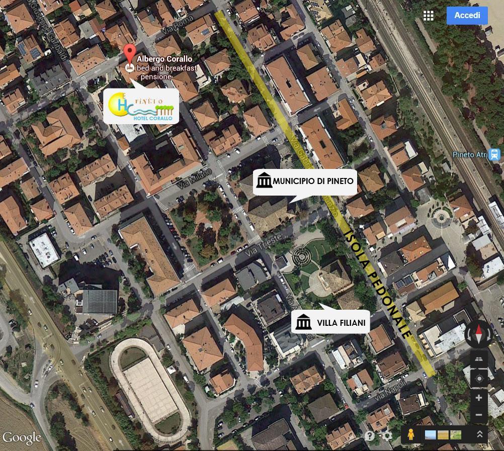 Hotel Corallo Pineto Buitenkant foto